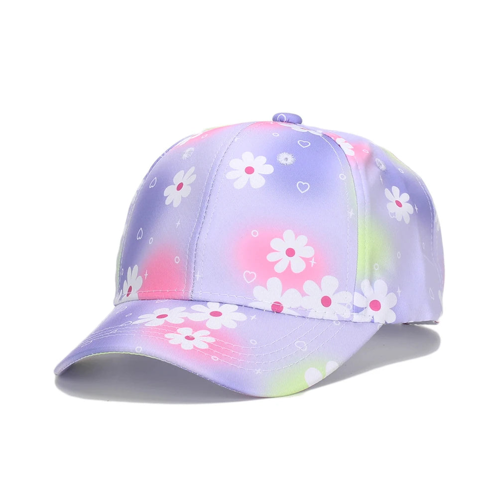 Casquettes de baseball pour enfants avec imprimé de dessin animé tendance, tour de tête 54 cm, pour garçons et filles de moins de 10 ans, casquettes snapback ravissantes et éblouissantes BK31