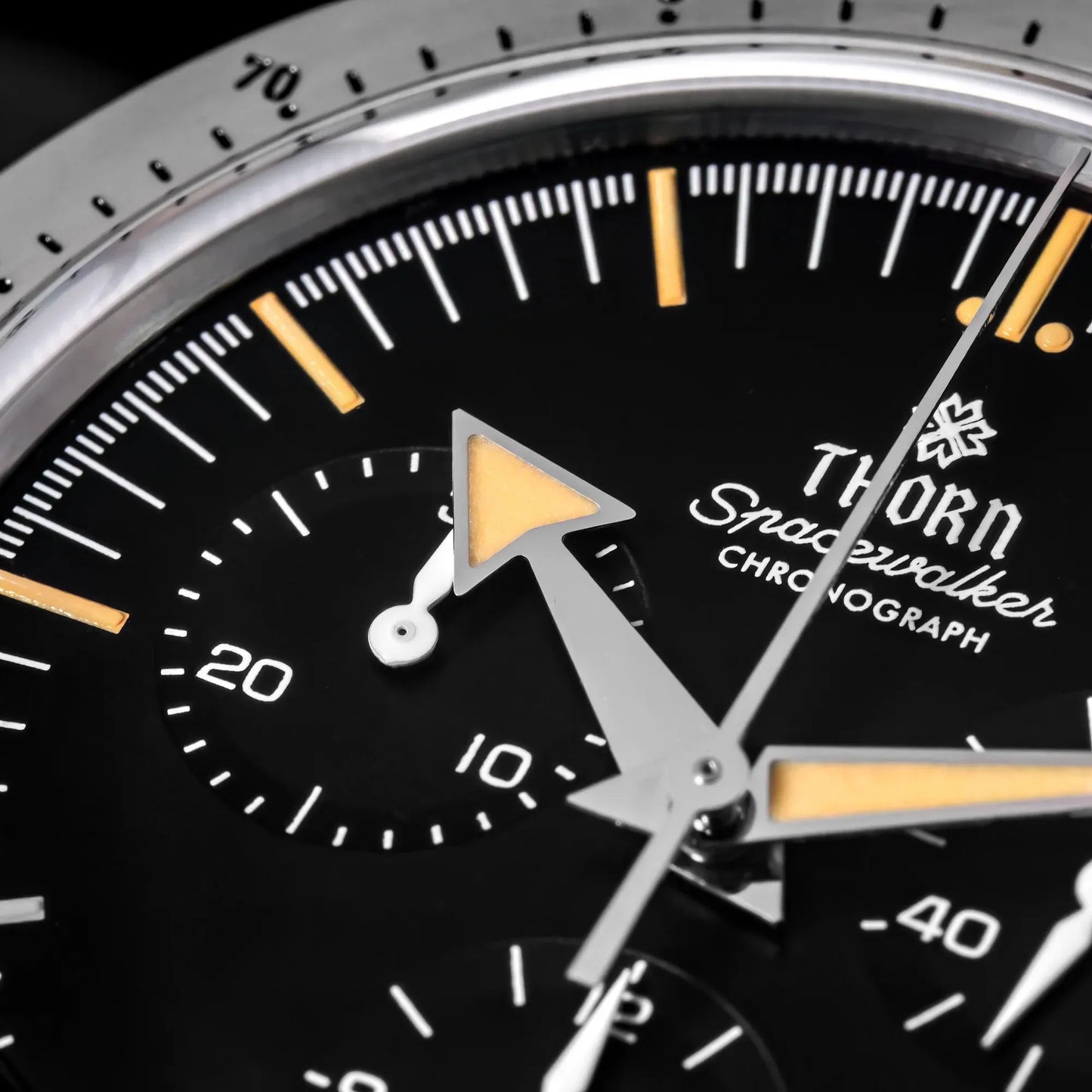 Thron T026 38mm  Watch Sapphire Crystal 316L Stainless Steel PT5000/Swiss Ronda Automatic Movement Vintage Style Men's Watch
