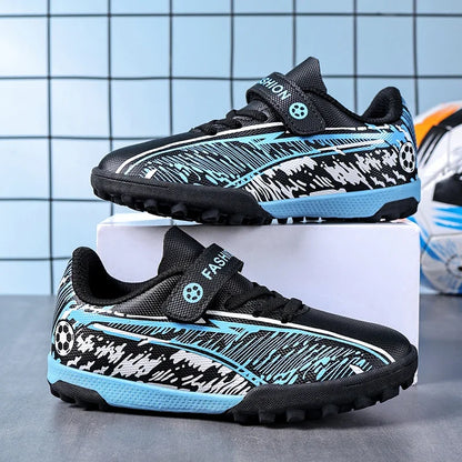 Chaussures de football pour hommes, légères, antidérapantes, crampons de football TF, chaussures de sport pour garçons, chaussures de terrain synthétique, chaussures de futsal pour l'extérieur, chaussures de sport.