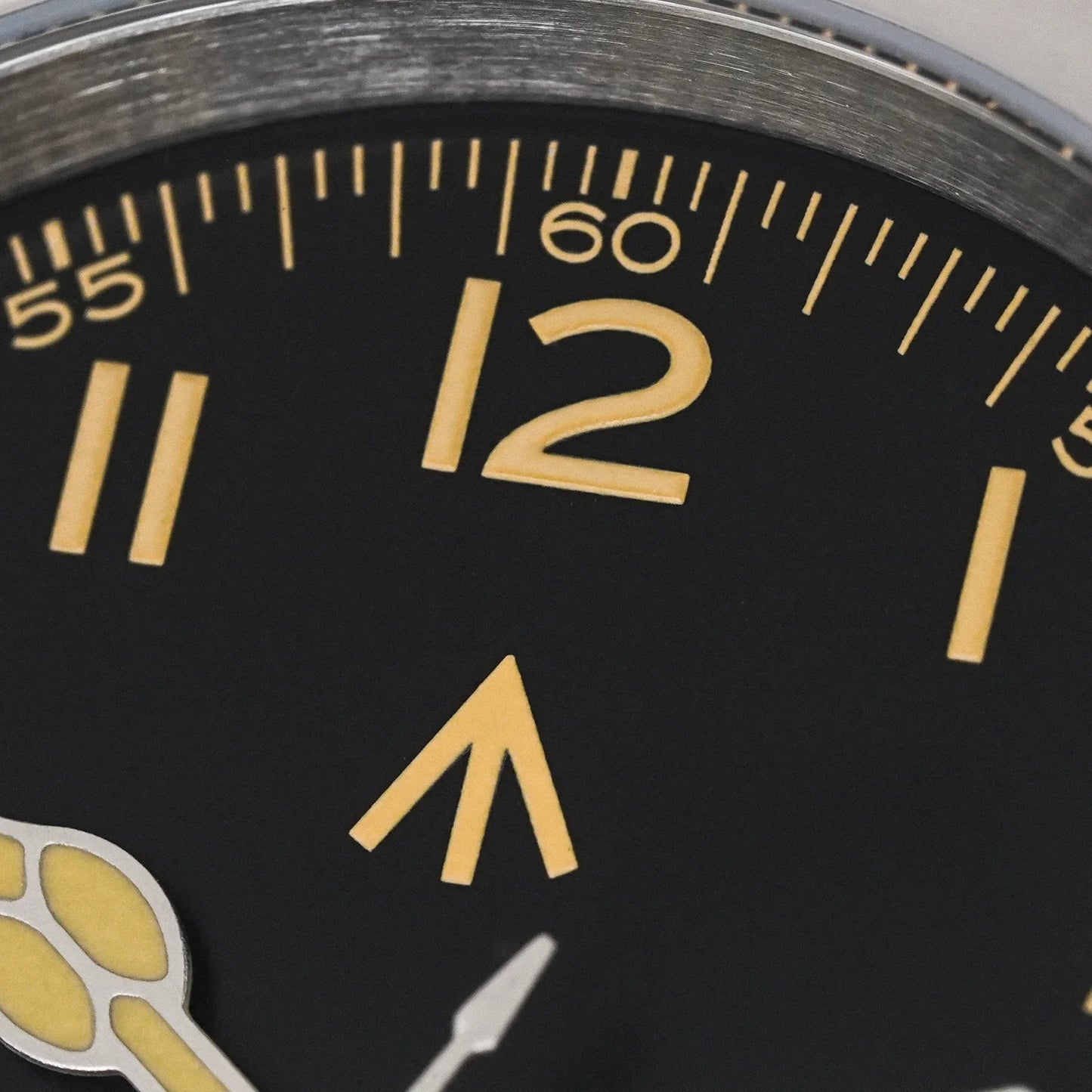 Relógio de Quartzo Vintage Militar Militado ML08 V2 com Movimento VH31, Vidro Duplo de Safira, Luminescência C3 BGW-9, Impermeável, 38mm
