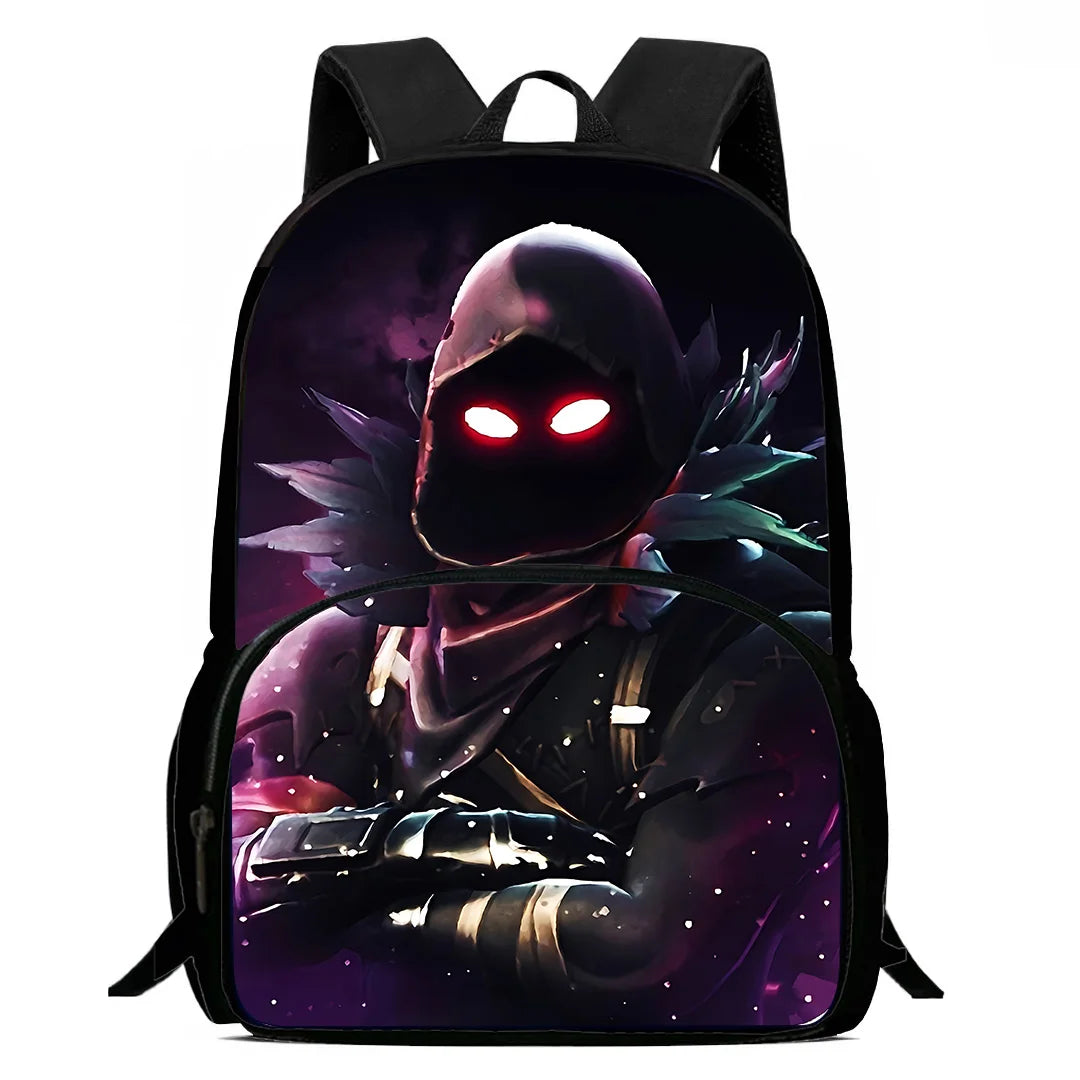 Mochilas Classic Game Fortnites para Crianças, Rapazes e Raparigas, Presente de Aniversário para Estudantes, Mochilas Escolares Infantis de Grande Capacidade, Duráveis, para Campismo
