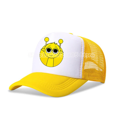 Sprunkis baseball sapka – egyszerű, divatos, sportos, alkalmi fejfedő – népszerű játék, anime-figurás sapkák – nyári napvédő sapka – születésnapi ajándék