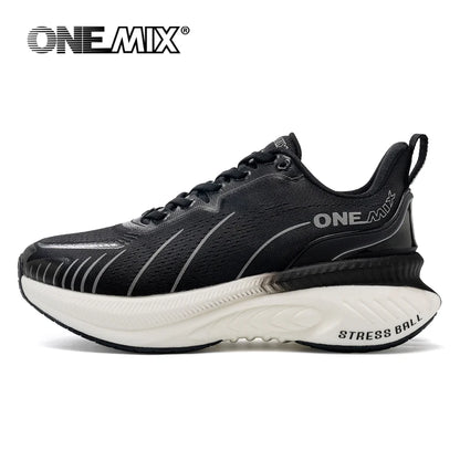 ONEMIX blanc chaussures de course sur route pour hommes coussin d'air chaussures de Sport en plein Air hommes formateurs été chaussures de Jogging chaussures pour femmes