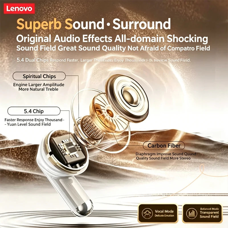 Lenovo TA210 – écouteurs sans fil Bluetooth, microphone intégré, Port de chargement, isolation du bruit, casque confortable sur l'oreille, C, nouveau