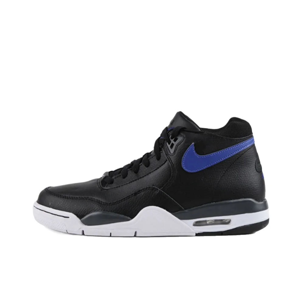 Nike Flight Legacy Mid-Top Retro Basketball Shoes with Slip-Resistant, Durable, and Cushioned Construction - Unisex BQ4212-103