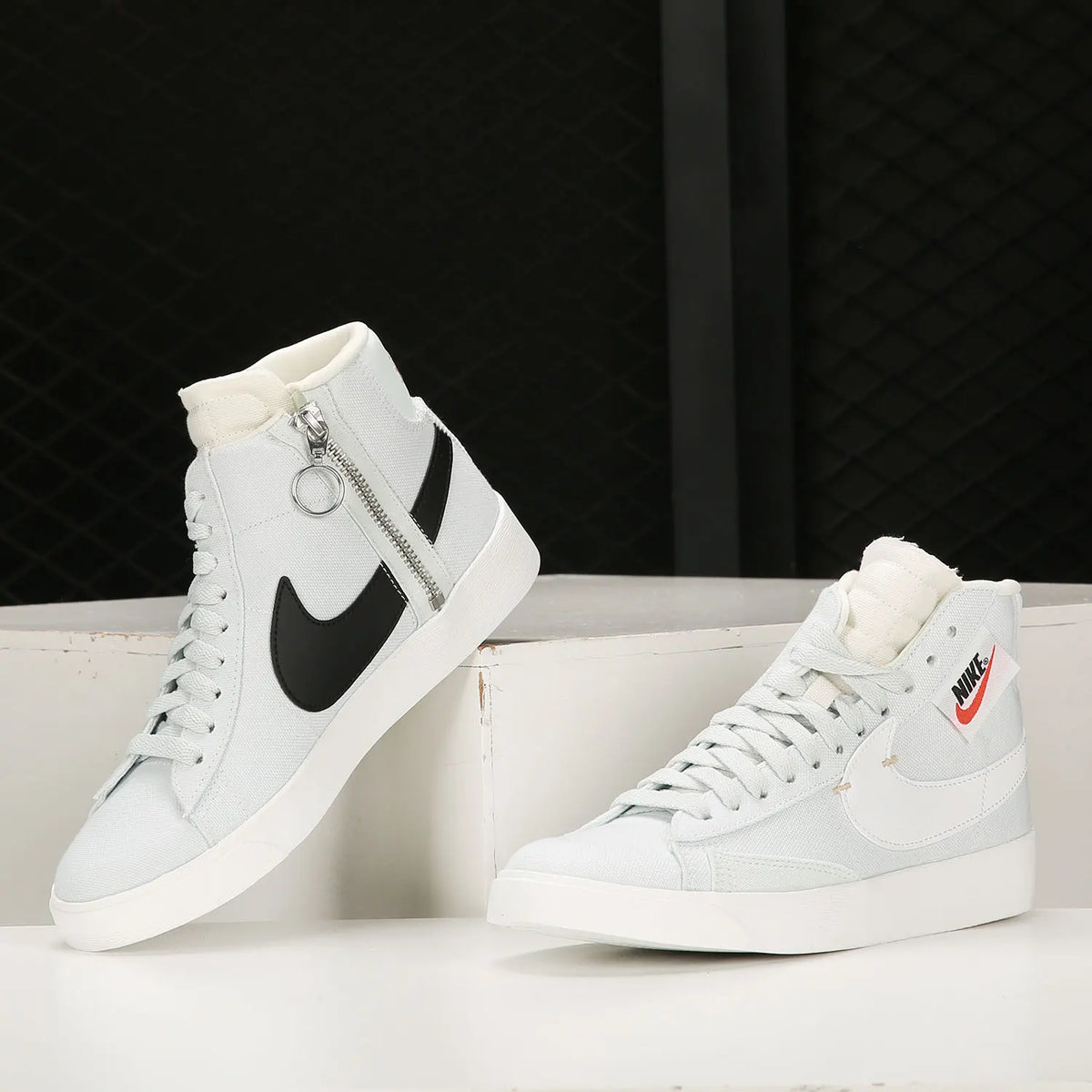 Nike originale, sæsonaktuelle, nye højtoppe casual-sko til kvinder BQ4022-400