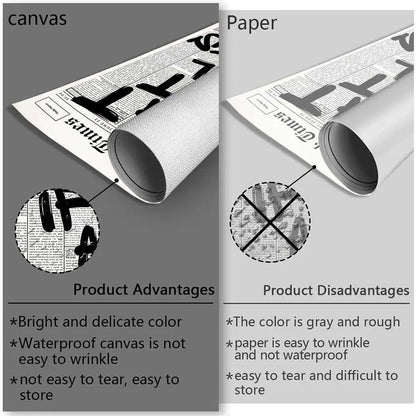 Movie Destiny 2 Painting Calligraphy Canvas Poster: Crease Free Waterproof Durable All Space Wall Decor