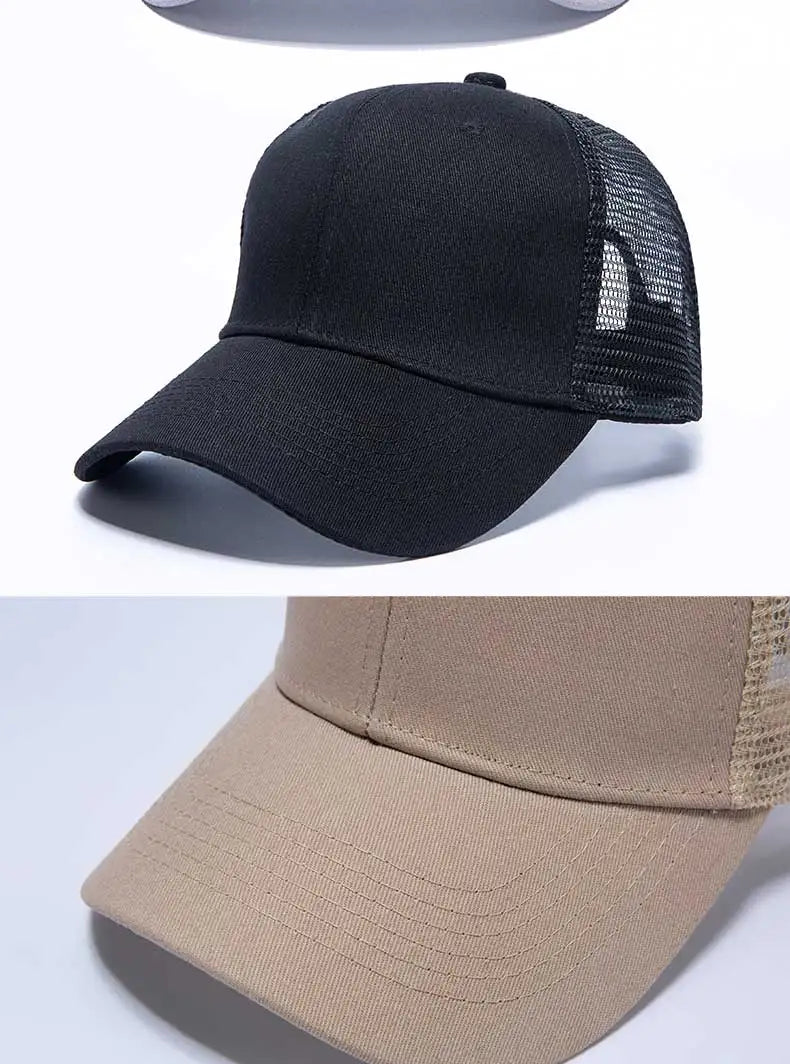 Wholesale Hat Baseball Caps Men's  Casual Caps Women's Mesh Hats Unisex Hats Custom Logo Hat Embroidered Hats
