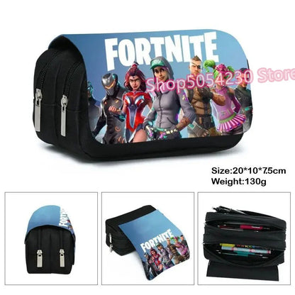 Fortnited 3PCS Backpack for Boys Victory Game 16 Inch Water Resistant Preschool Knapsack Cool Elementary School Backpacks