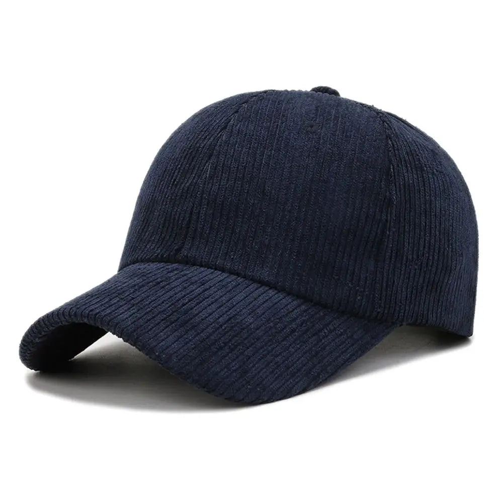Unisex-baseballkasket i fløjl, justerbar solhat, hiphop-kasket til mænd