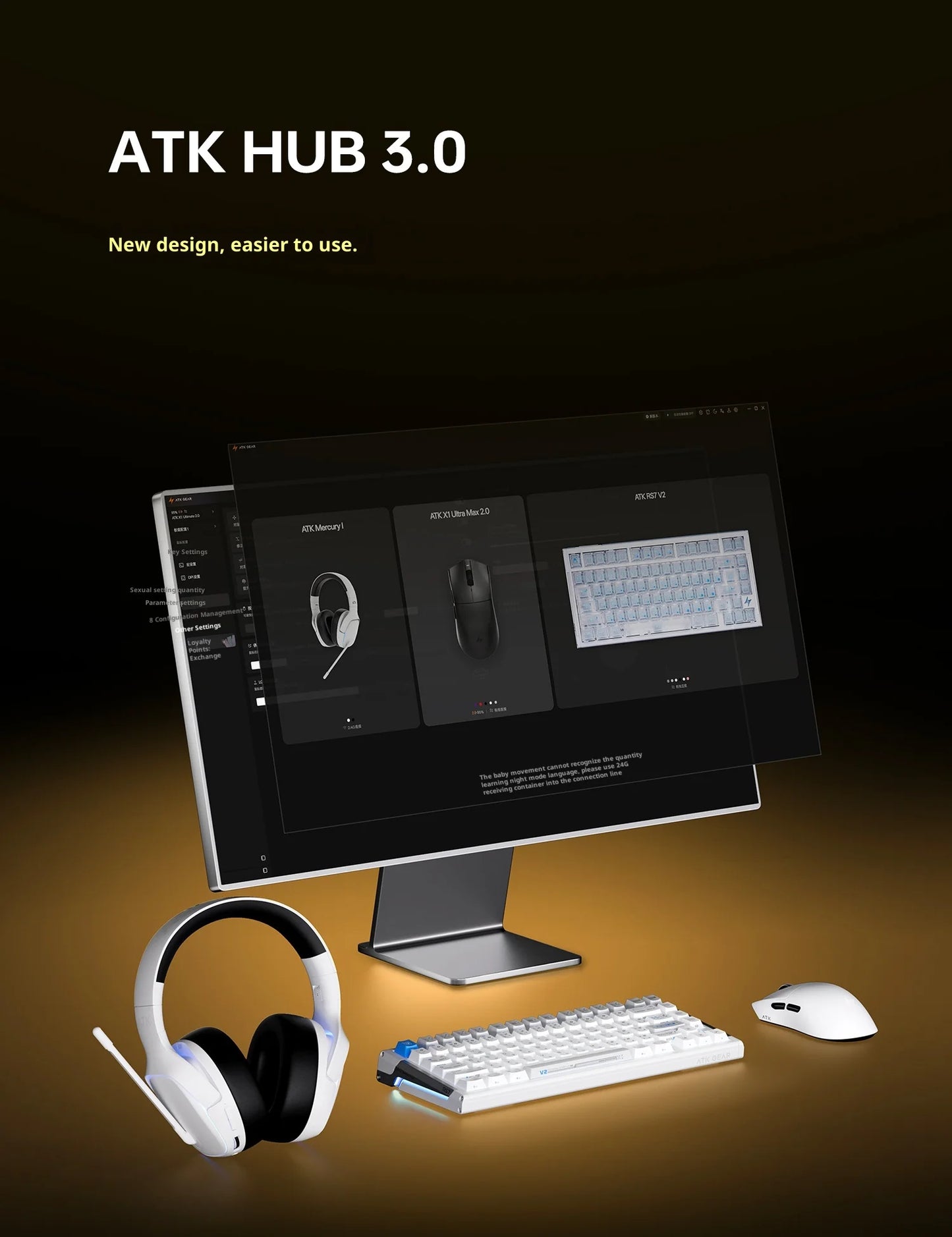 ATK X1 V2 Ultimate 2.0 безжична мишка Paw3950 Utrla 54g лека 750ips 0.163ms ниска латентност 650ips геймърски нов аксесоар подаръци