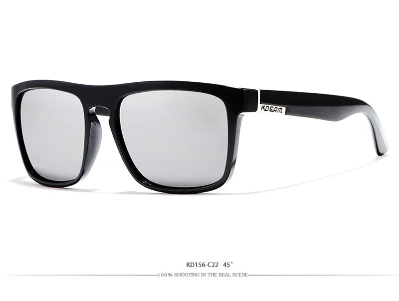 Outdoor Sport Square Myopia Lens Prescription Sunglasses Men Polarized Driving Anti-Glare Myopes Lunettes 0 -0.5 -0.75 To -6.0