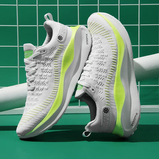 Nowe męskie buty do biegania, sportowe i casualowe, luksusowe obuwie w stylu fashion, lekkie i oddychające sneakersy do joggingu oraz komfortowego chodzenia