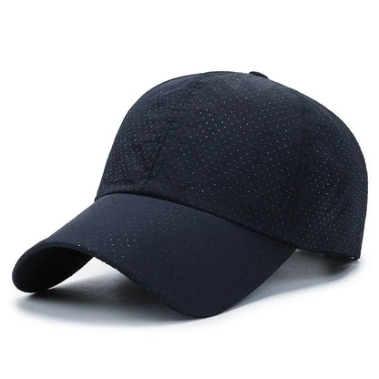 Mesh Quick Dry Cap Men Running Sports Baseball Cap Women Golf Tennis Cap Outdoor Jogging Breathable Sun Hat