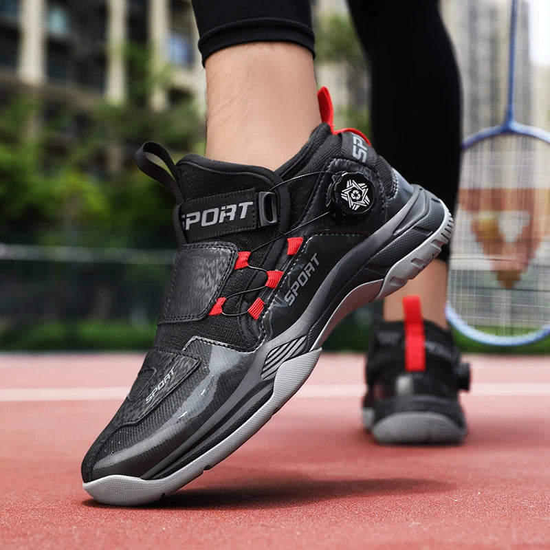Badminton Shoes Men Anti Slip Cushioning Shoes High-quality Tennis Shoes Outdoor Sports Pro Sneakers Men and Women