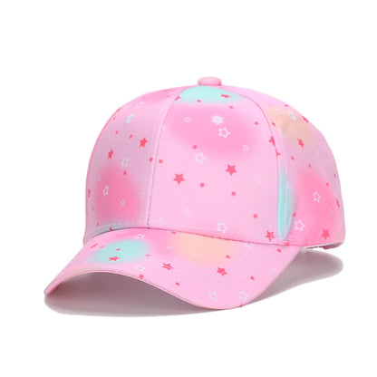 Casquettes de baseball pour enfants avec imprimé de dessin animé tendance, tour de tête 54 cm, pour garçons et filles de moins de 10 ans, casquettes snapback ravissantes et éblouissantes BK31