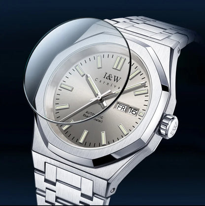 CARNIVAL Mens Mechanical Watch Brand Luxury Sapphire NH36 Movement Automatic Wrist Watches 50m Waterproof for Men Reloj Hombre