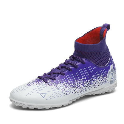 Teenage Adult Football Shoes New Fashion Large Size Sneakers Outdoor Professional Competition Training Football Footwear 31-48