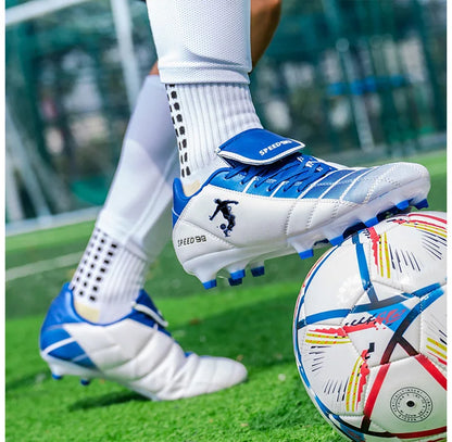 New Men's Football Field Boots Studded Society Indoor Cleats Soccer Shoes TF/FG Comfortable Unisex Outdoor Match Training Sneakers