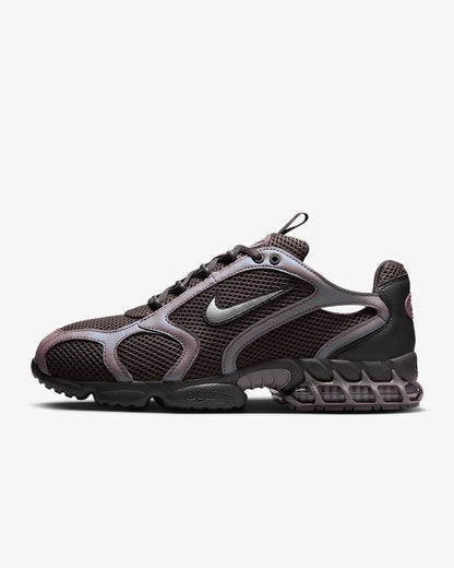 Nike Air Zoom Spiridon Cage 2 Унисекс ниски ежедневни обувки, издръжливи на износване, сиво-червени, за ежедневен стил CJ1288-600
