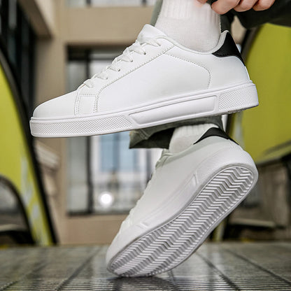 Sapatos de couro sintético para homem, ténis, sapatos casuais da moda, calçado de lazer para homem, ténis masculinos, calçado vulcanizado para homem, sapatos para casal, sapatos para mulher