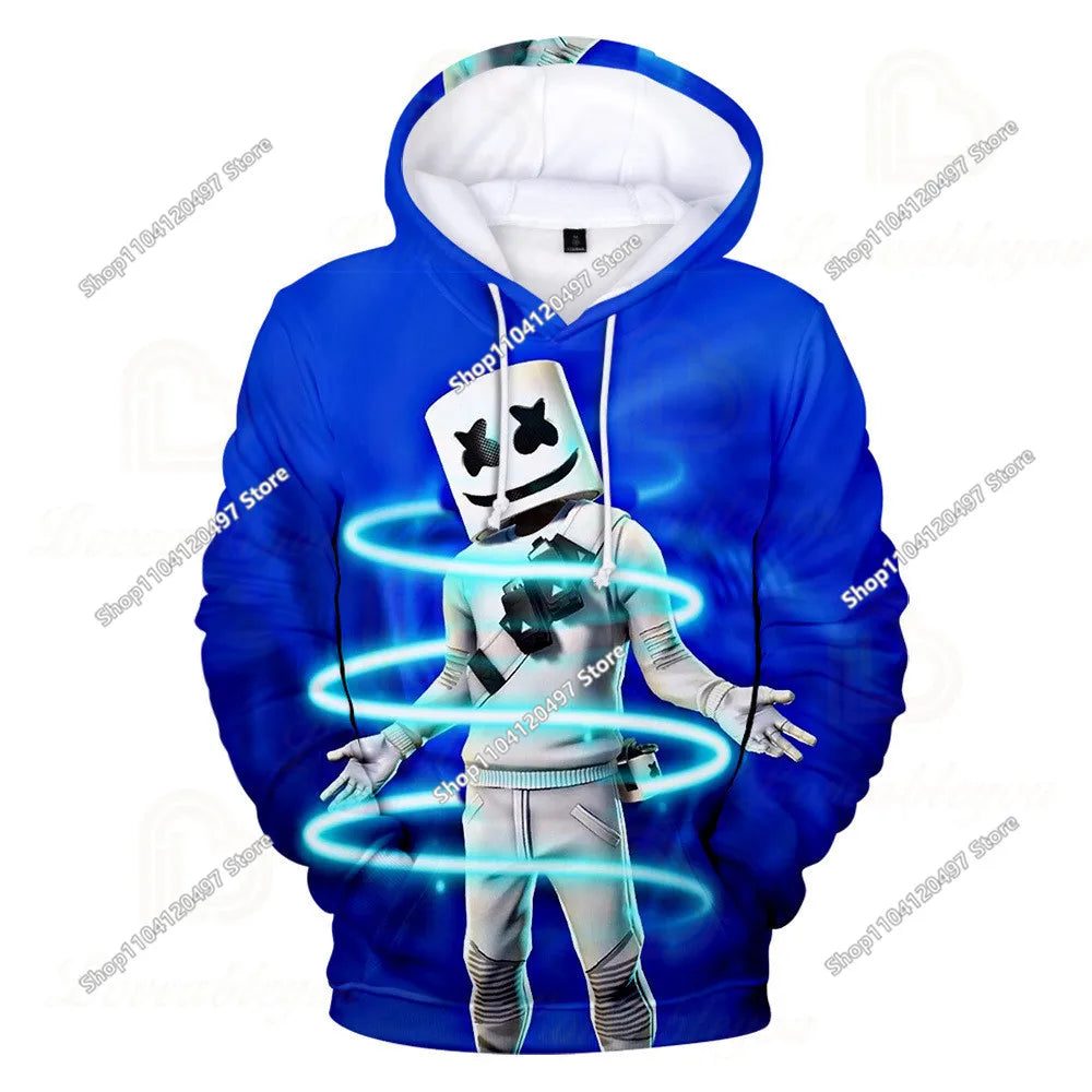 Fortnites Cosplay Sweatshirt Game 3D Printed Unisex Hoodie Casual Coat Anime Peripheral Kawaii Jacket Children Clothing Gifts