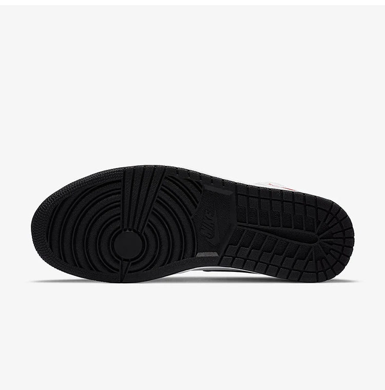 Nike originele Air Jordan 1 AJ1 heren mid-top sportieve basketbalschoen met demping 852542-100