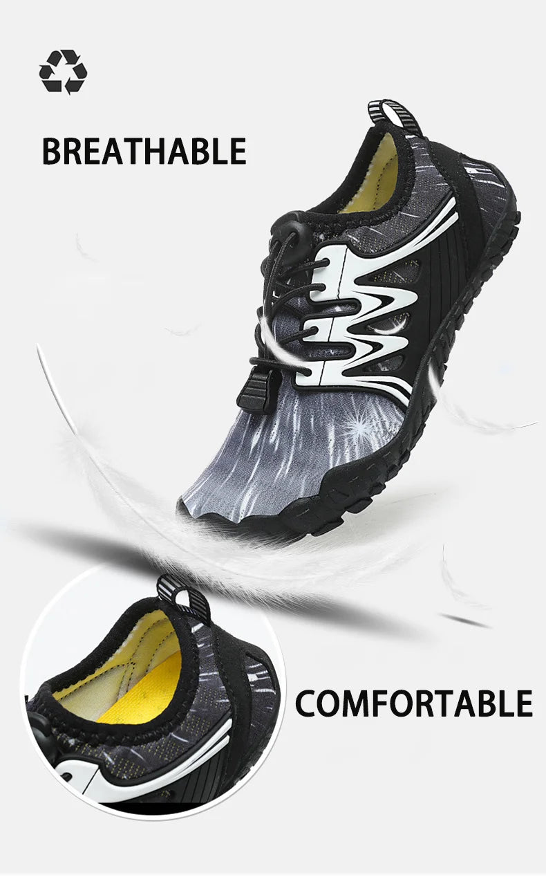 Children Swimming Water Shoes Quick Dry Beach Aqua Shoe Boy Girl Barefoot Sports Wading Sneakers Kids Diving Fishing Surf Sandal