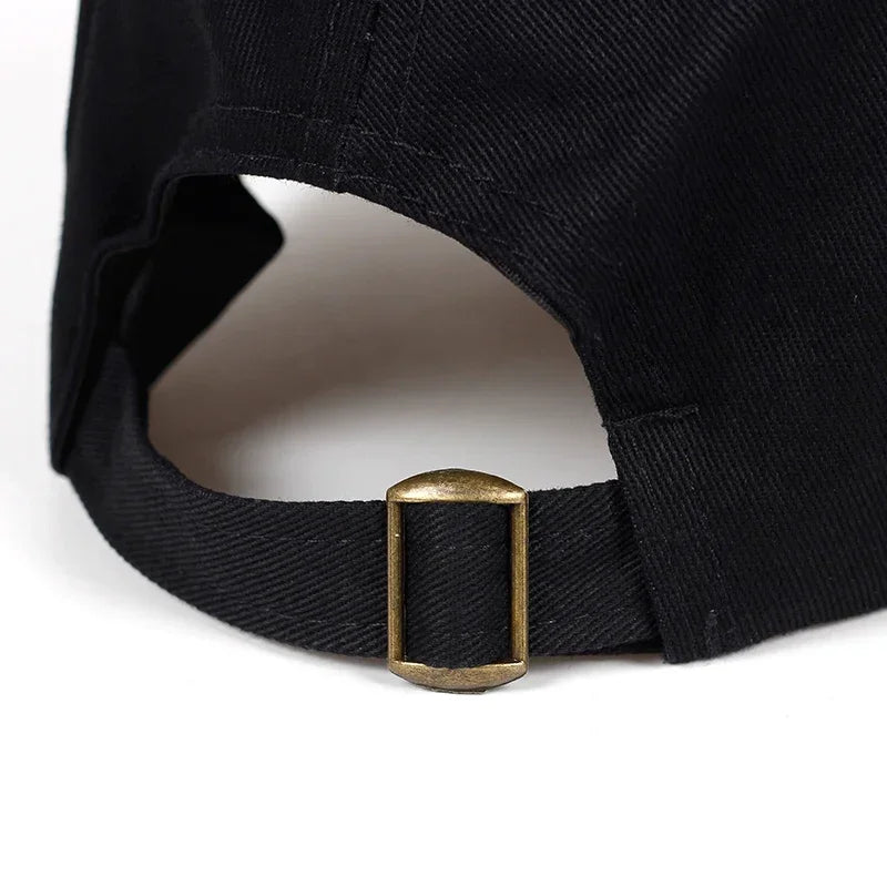 Unisex, áttört, hímzett baseball sapka, szabadtéri, állítható, tavaszi és őszi, alkalmi, napvédő sapka