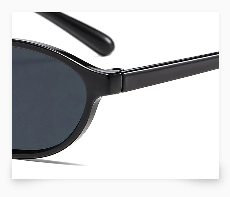 1/4pcs New Casual Elliptical Sunglasses Female Multi Color Frame Glasses Fashion Small Frame Design UV400 Sun Glasses Unisex