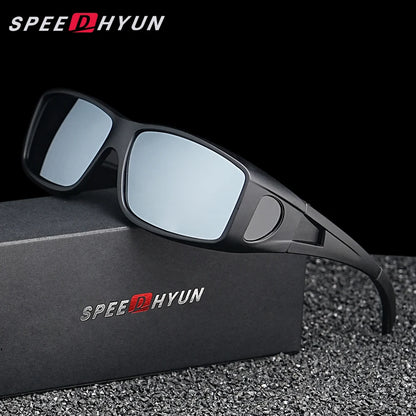 SPEEDHYUN Fit Over Wrap Sunglasses Men Women Anti Glare Night Vision UV400 Protection Driving Sport Protective Glasses Eyewear