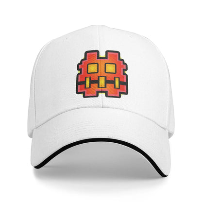 Geometry Game Dash Baseballkasket Casual Ublokeret Niveau Sandwich-hat til mænd og kvinder Åndbart hovedbeklædning til aktiviteter