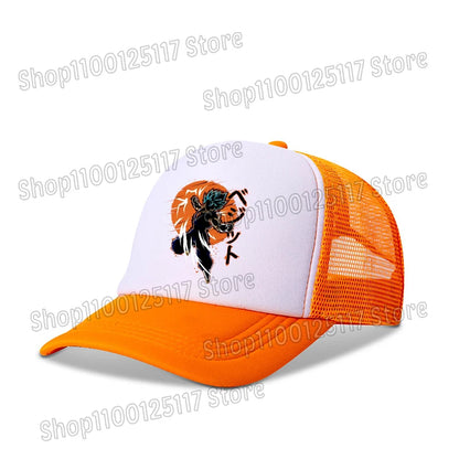 Dragon Ball baseball sapka, anime-nyomtatott sapkák, lélegző, csúcsos sapka, rajzfilm, Goku, nyári sport, snapback, hálós napellenzős sapka, gyermekajándék