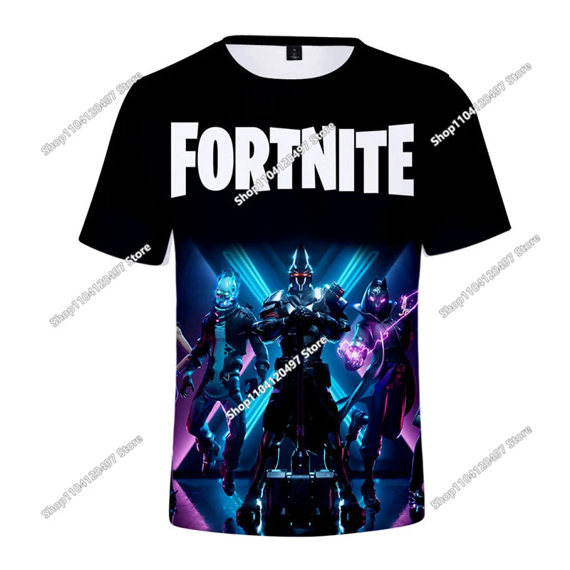 Halloween Peely 3D тениска за момчета и момичета, коледни Fortnite тениски, Battle Royale streetwear, детска Victory Game мъжка тениска, дрехи