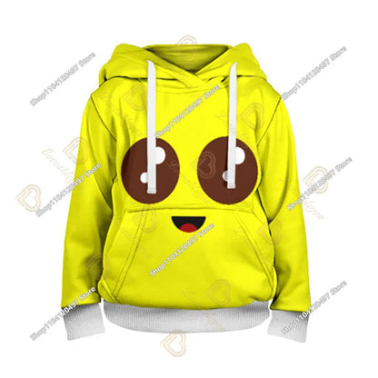 2-14Y Sweatshirt Fortnite Child Print Hoodie Sweatshirts Boys Girls Fashion Harajuku Jacket Kids Clothes Games Cosplay Costume