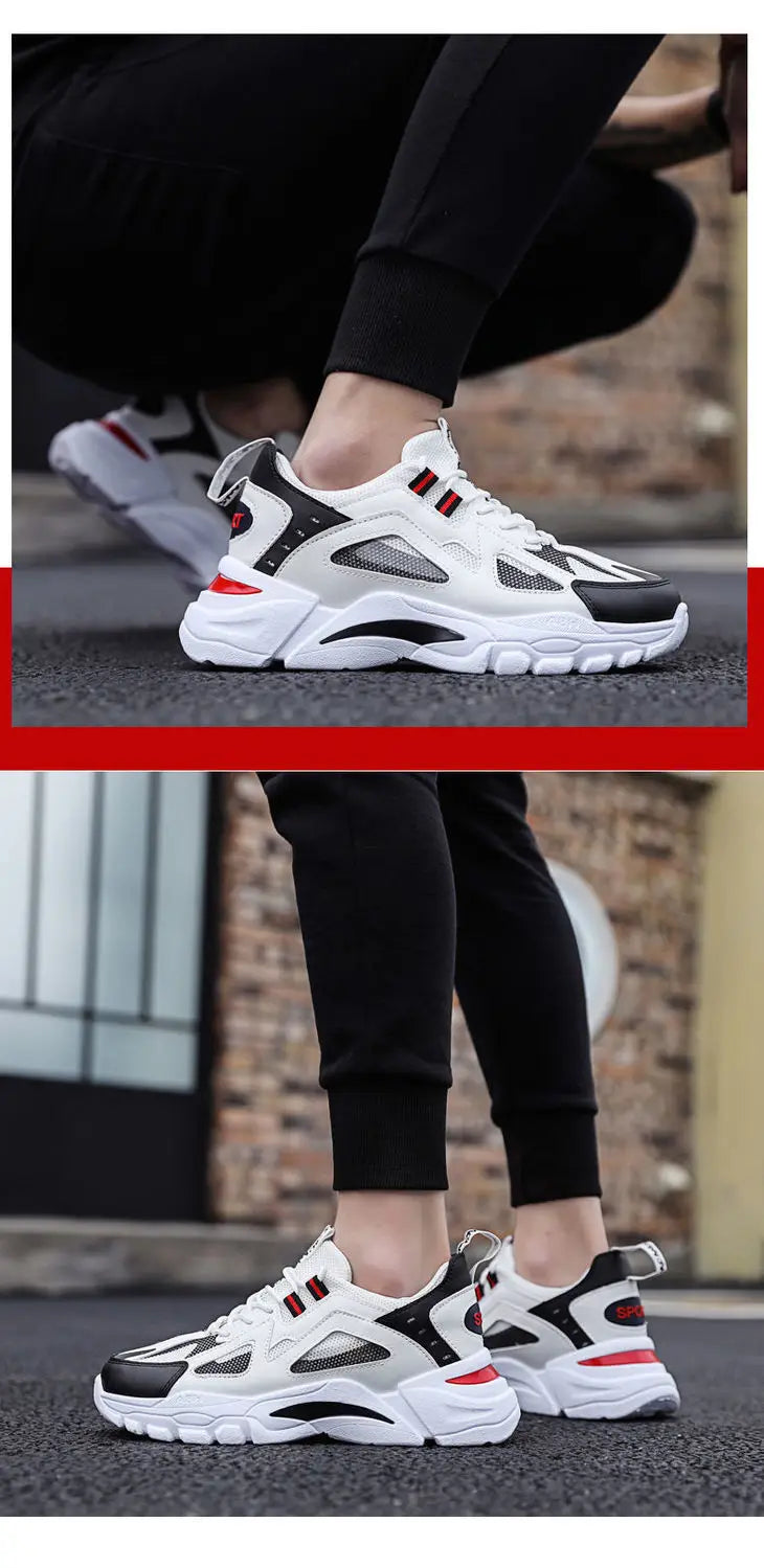 Neue Outdoor-Freizeitschuhe für Herren, modische Sportschuhe, leichte, bequeme und atmungsaktive Herrenschuhe