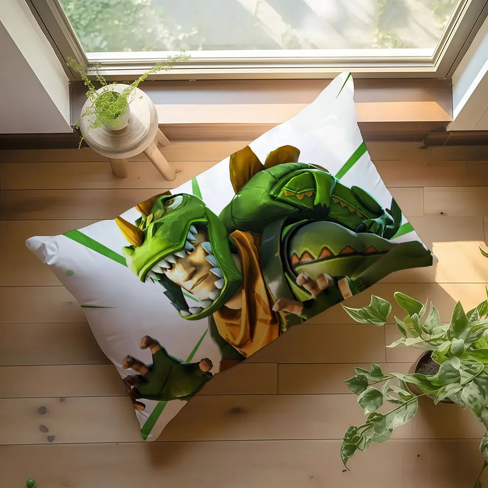 Battle royale game F-Fortnite c cushion cover Hit product Sofa living Room Office Rectangle Pillow Home Coffee Shop Bedding
