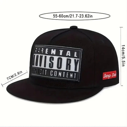 Casquette à visière plate, tendance, avec patch, à fermeture à pression, style hip-hop, à blocs de couleur, unisexe, légère, anti-UV, « dad hats » pour femmes et hommes