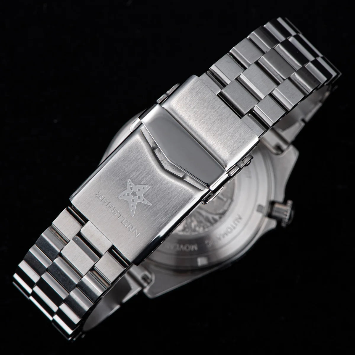 SEESTERN SUB600T V3 Mens Watch Automatic Diving Sapphire Wristwatch NH35 Movement Ceramic Bezel Luminous Date Jubilee Waterproof