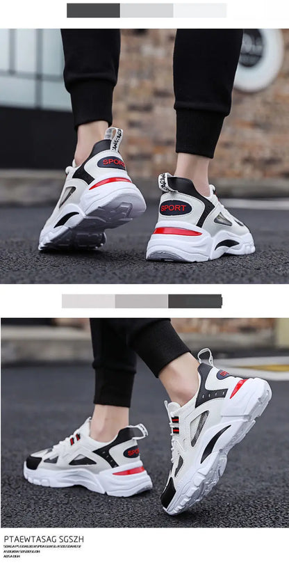 Neue Outdoor-Freizeitschuhe für Herren, modische Sportschuhe, leichte, bequeme und atmungsaktive Herrenschuhe