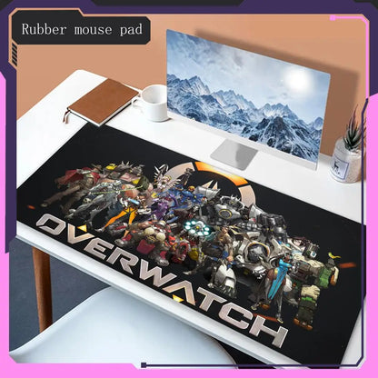 Δημοφιλή είδη Overwatch Mouse Pad Animation, mouse pad για gaming, αξεσουάρ παιχνιδιού για επιφάνεια εργασίας, δημοφιλές mouse pad για laptop και gaming