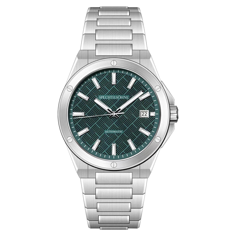 Relógio Masculino Specht&Sohne 2025 Novo 38MM Automático, Movimento Japonês Miyota 8215, Aço, Vidro de Safira, Reloj Homb Impermeável
