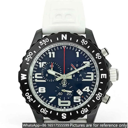45mm luxury men's watch, made of 904L steel, Quartz movement-b