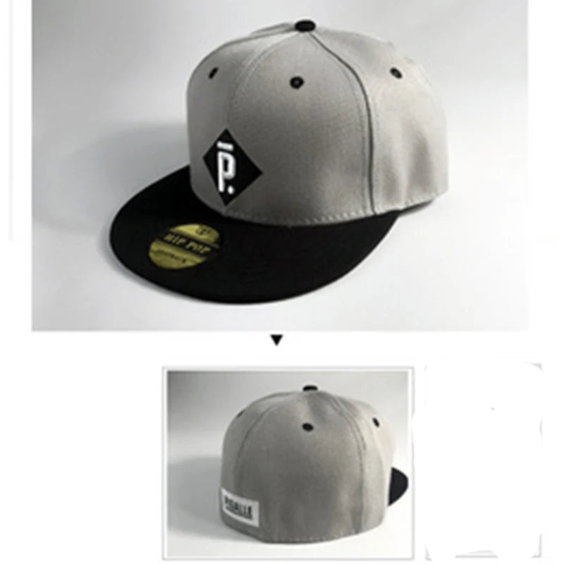 Hímzés Zárt, szűk illeszkedésű sapka Új méretek Sun Trucker York Férfi Szárny Hip-hop Egyszínű Baseball Snapback Üres Egyszínű Napellenző Karima Era
