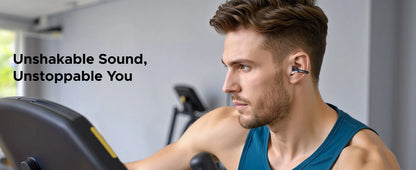UGREEN ClipBuds Open-Ear Wireless Bluetooth 6.0 Earbuds with 4 Mic Clear Call, 30H Playtime Clip-On Earphones, Waterproof Sport Headphones
