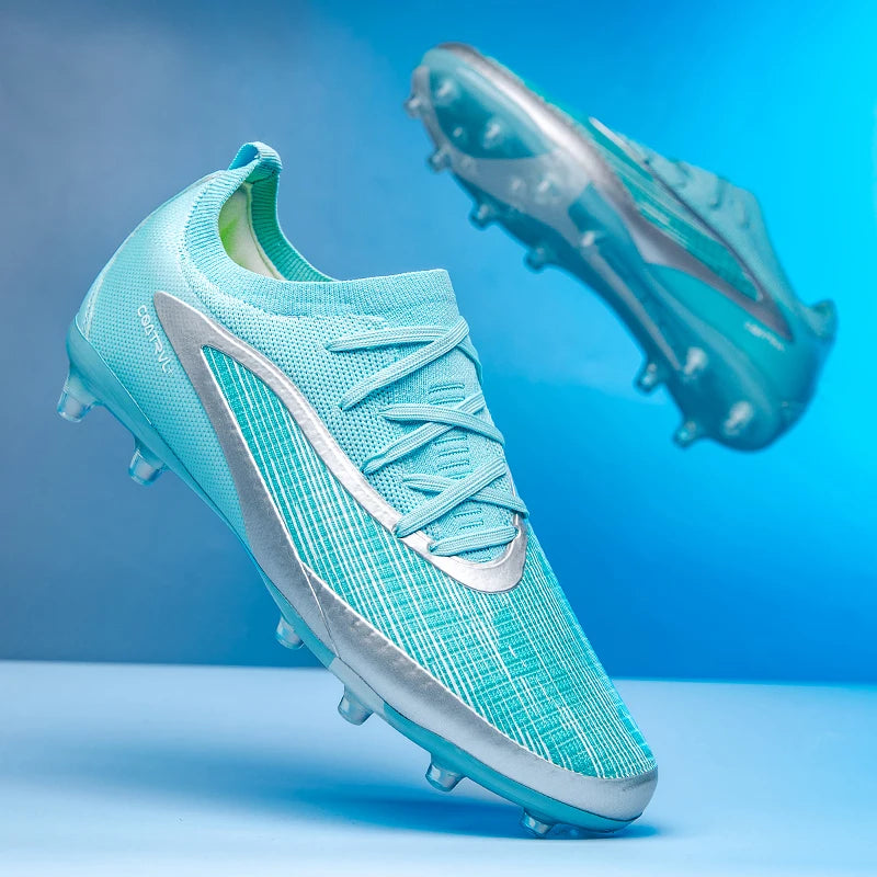 Chuteiras de Futebol para Homem Novas, com Pitons para Exterior, Respiráveis, Antiderrapantes, para Adulto, Desporto, Pitons Longos, Treino, Rapaz, Jogo, Confortáveis