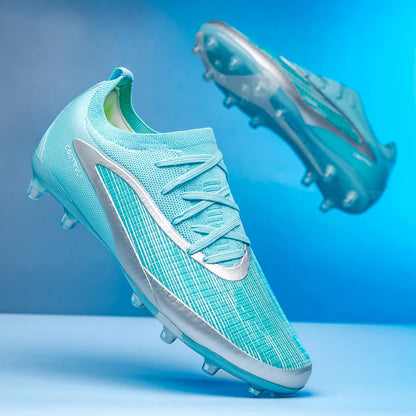Chuteiras de Futebol para Homem Novas, com Pitons para Exterior, Respiráveis, Antiderrapantes, para Adulto, Desporto, Pitons Longos, Treino, Rapaz, Jogo, Confortáveis