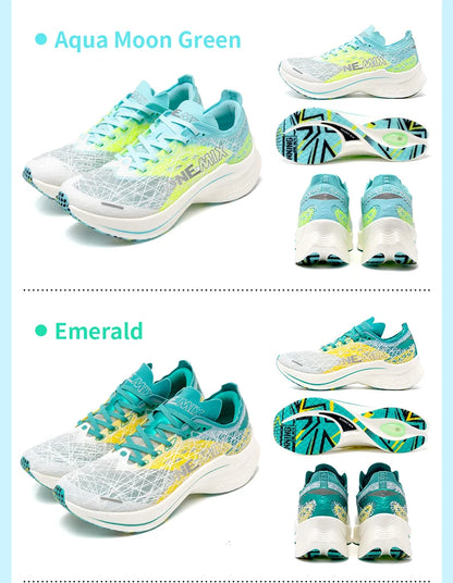 ONEMIX Carbon Fiber Plate Running Shoes Traction Shock Absorption Professional Marathon PB Racing Sports Trainers
