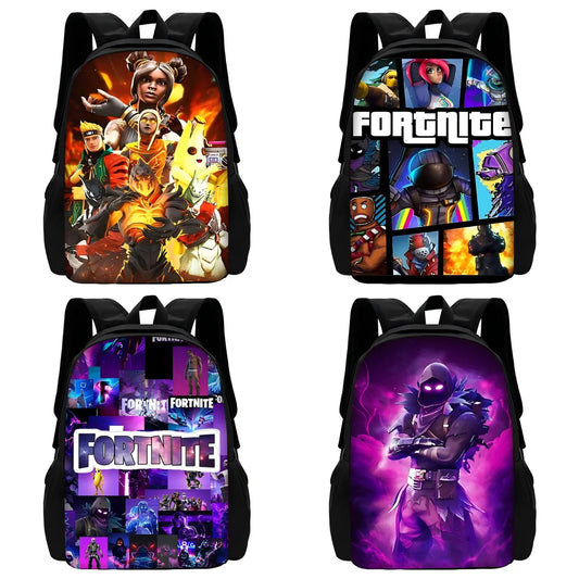 Hot Game FortniteS Kids Backpacks Boys and Girls Student Birthday Gift Child School Bags Unisex Camping Durable Rucksack