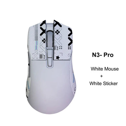 Rato Gaming Sem Fios Motospeed Darmoshark N3 Pro Bluetooth Double 8K Tri-Mode Recarregável PAW3395 64g Ergonómico para Gamer
